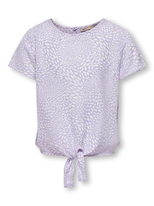 KIDS ONLY Bluser & t-shirts  purpur / hvid