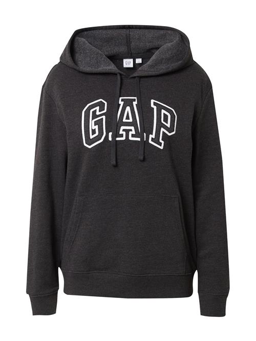 GAP Sweatshirt 'HERITAGE'  antracit / hvid