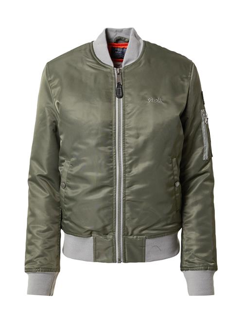 Schott NYC Overgangsjakke 'Airforce'  grå / khaki