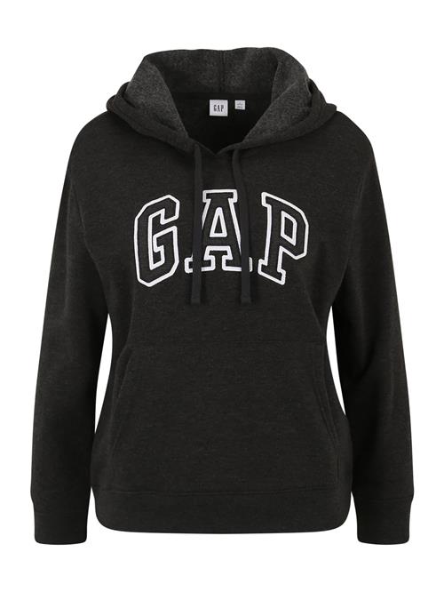 Gap Petite Sweatshirt 'HERITAGE'  mørkegrå / hvid