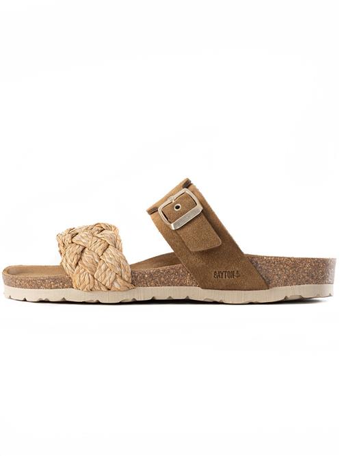 Se Bayton Pantoletter 'Carina'  camel / brun ved About You