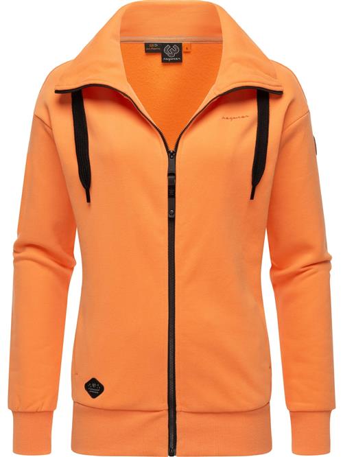 Ragwear Sweatjakke 'Shocky'  orange / sort