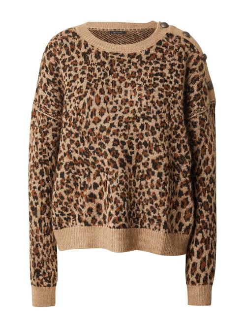 Se IKKS Pullover 'IMPRIME'  beige / brun / sort ved About You