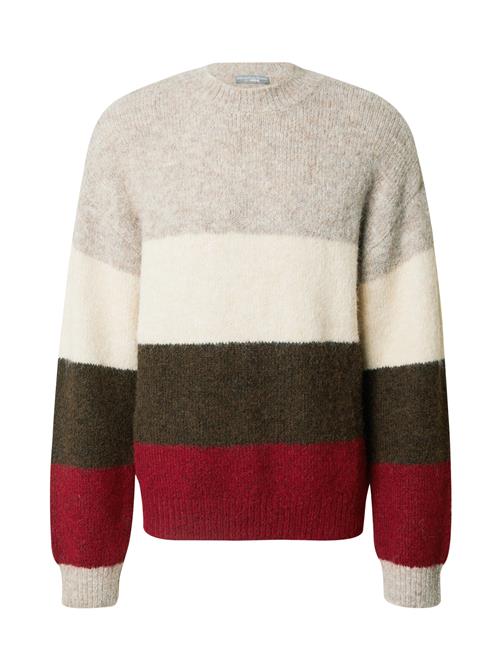 Se Guido Maria Kretschmer Men Pullover ' Marian '  beige / brun / grå / rød ved About You