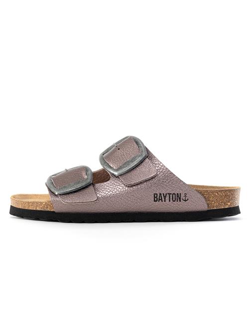 Bayton Pantoletter 'Alicante'  lysviolet / sort