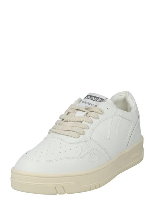 VICTORIA Sneaker low  ecru / mørkegrå / hvid