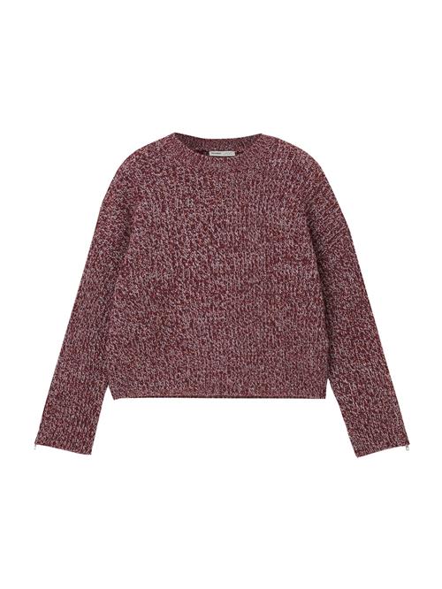 Pull&Bear Pullover  vinrød / hvid