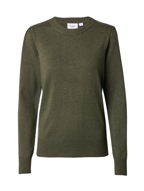 SAINT TROPEZ Pullover 'Mila'  oliven