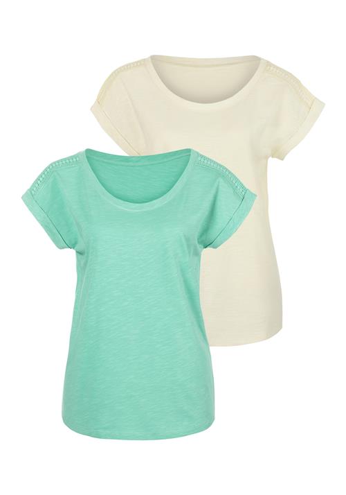 VIVANCE Shirts  creme / aqua