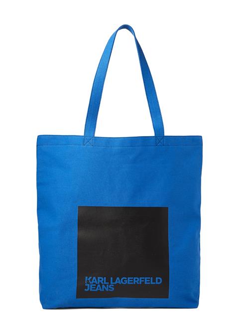 KARL LAGERFELD JEANS Shopper  blå / sort