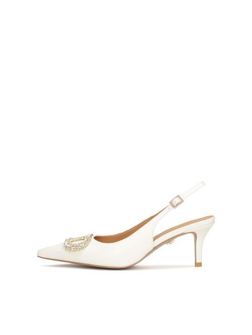 Kazar Slingpumps  creme / guld / transparent