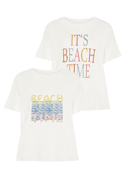 Se BEACH TIME Shirts  blandingsfarvet / hvid ved About You