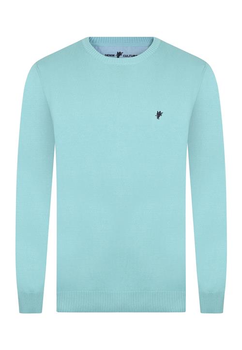 Se DENIM CULTURE Pullover 'NARCISO'  aqua ved About You