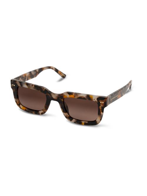 Kapten & Son Solbriller 'Phoenix Desert Speckled Brown'  brun / mokka / hvid