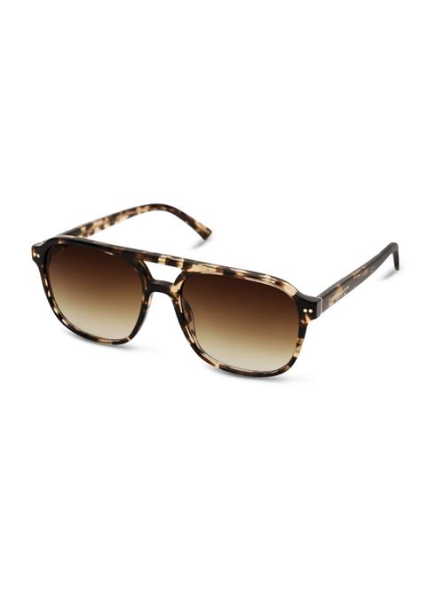 Kapten & Son Solbriller 'Zurich Oversize Crystal Tortoise Brown'  brun / lysebrun