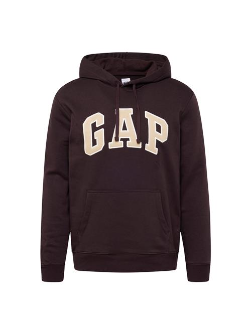 Se GAP Sweatshirt  choko / lysegul / hvid ved About You