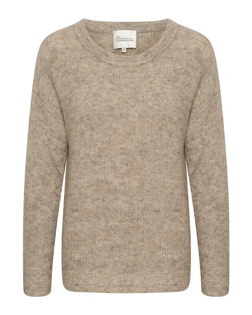 Se My Essential Wardrobe Pullover  beige-meleret ved About You