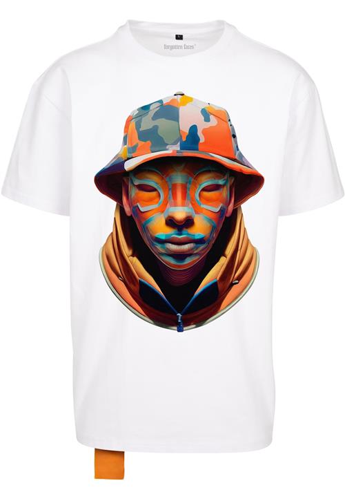 Forgotten Faces Bluser & t-shirts  lyseblå / orange / sort / hvid