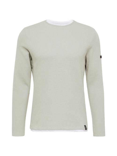 Se Key Largo Pullover 'STEFANO'  grå / hvid ved About You