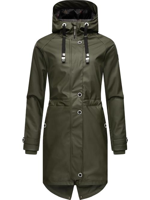 NAVAHOO Funktionsfrakke 'Rainy Flower'  khaki