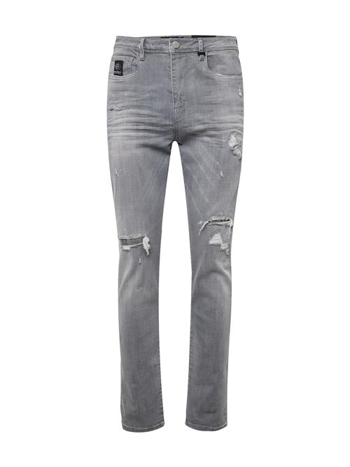 Se Elias Rumelis Jeans 'Zaven'  grey denim / sort / hvid ved About You