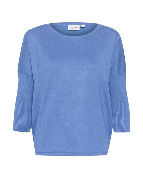 SAINT TROPEZ Pullover 'Mila'  blå-meleret