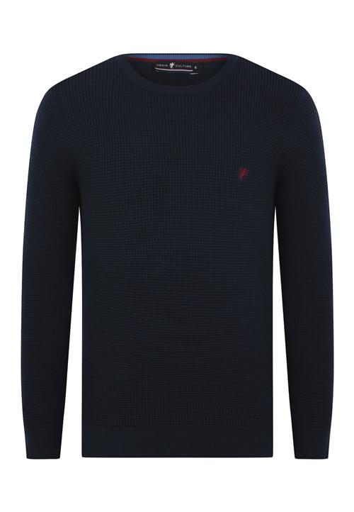 Se DENIM CULTURE Pullover 'ALJAMAIN'  navy ved About You