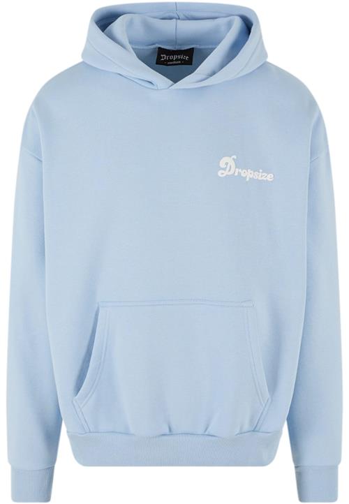 Dropsize Sweatshirt  lyseblå / hvid