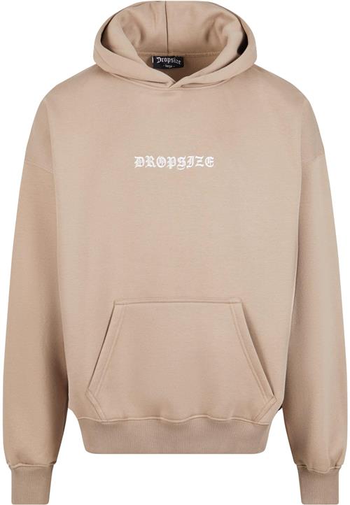 Dropsize Sweatshirt 'Crime'  mørkebeige / hvid