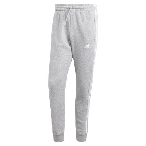 Se ADIDAS SPORTSWEAR Sportsbukser 'Essentials'  grå / hvid ved About You