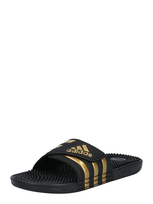 ADIDAS SPORTSWEAR Strand-/badesko 'Adissage'  guld / sort