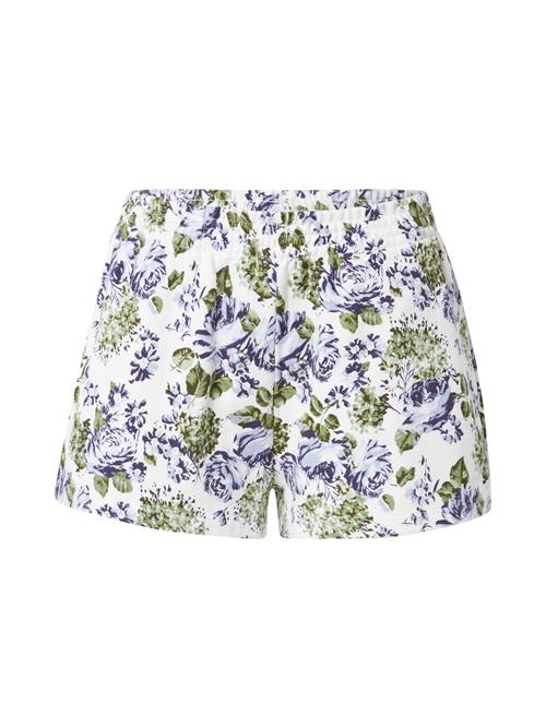 Se LEVI'S ® Bukser 'Marty Sweatshort'  lysegrøn / violetblå / hvid ved About You