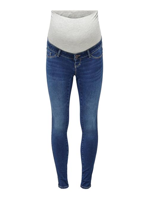 Se Only Maternity Jeans 'OLMROYAL'  blue denim / grå-meleret ved About You