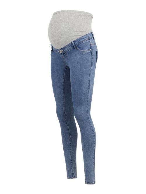 Se Only Maternity Jeans 'Rain'  blue denim / grå-meleret ved About You