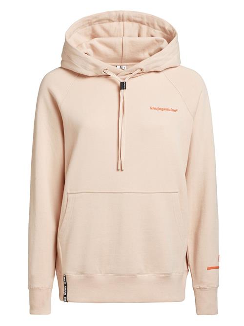 khujo Sweatshirt 'Odette'  orange / abrikos / sort