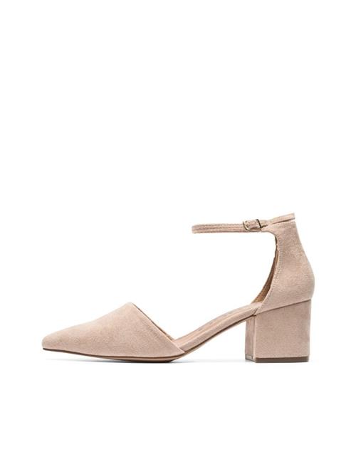 Bianco Pumps 'Divived D'orsay'  beige