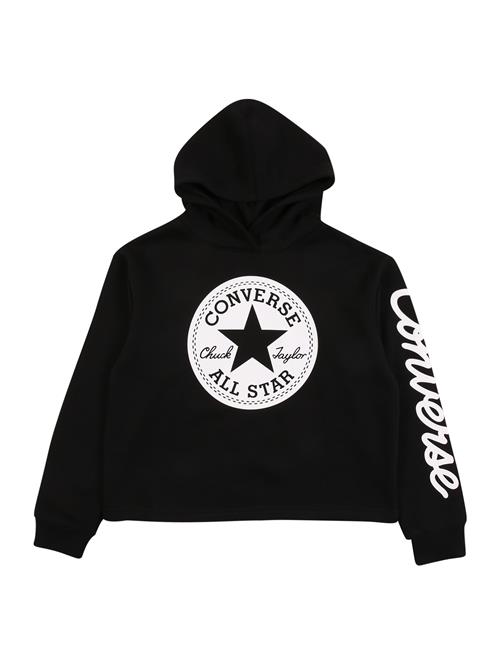 CONVERSE Sweatshirt 'Chuck'  sort / hvid