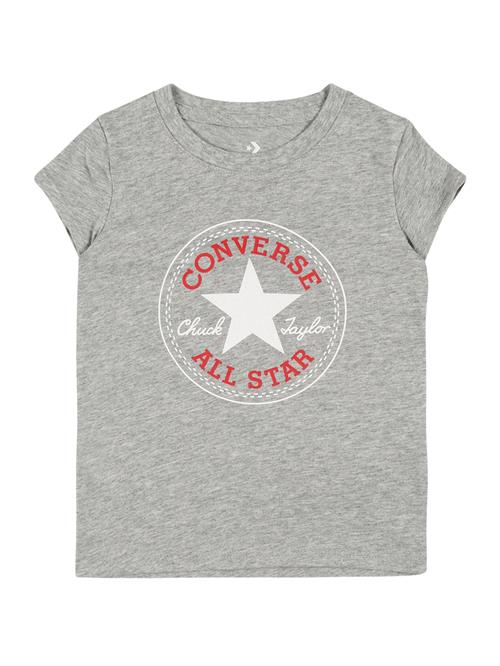 CONVERSE Bluser & t-shirts  grå-meleret / rød / hvid