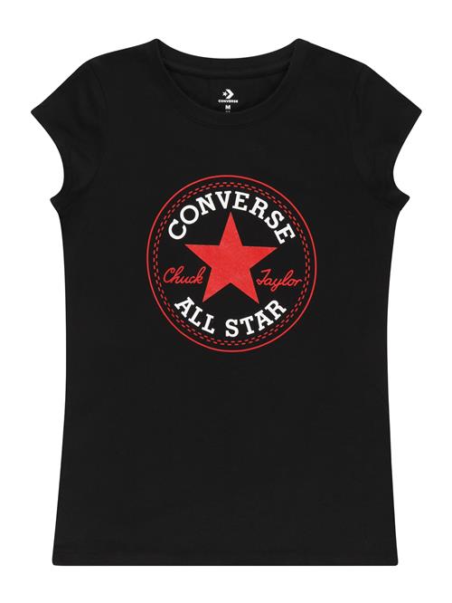 Se CONVERSE Bluser & t-shirts  rød / sort / hvid ved About You