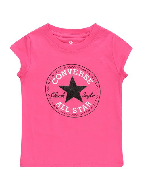 CONVERSE Bluser & t-shirts  pink / sort / hvid