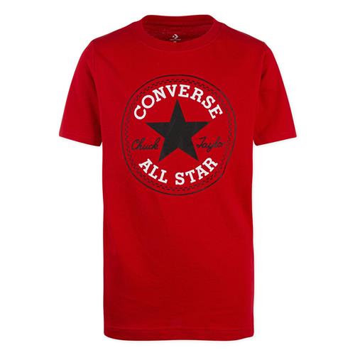 Se CONVERSE Shirts 'Chuck'  navy / rød / hvid ved About You