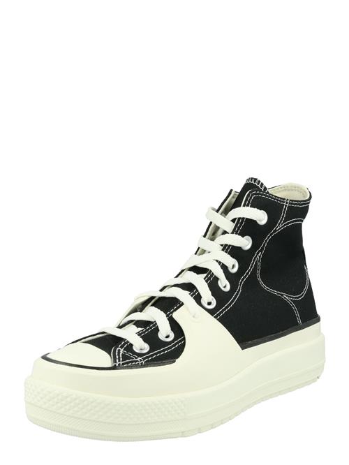 CONVERSE Sneaker high 'Chuck Taylor All Star Construct'  sort / hvid