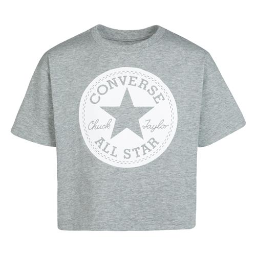 Se CONVERSE Bluser & t-shirts  grå-meleret / hvid ved About You