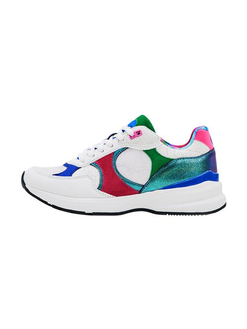 Se Desigual Sneaker low  blå / aqua / rød / hvid ved About You