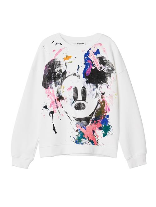 Se Desigual Sweatshirt  blå / grøn / sort / hvid ved About You