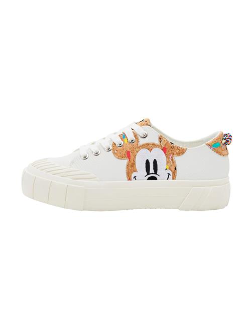 Desigual Sneaker low  blå / cappuccino / sort / hvid