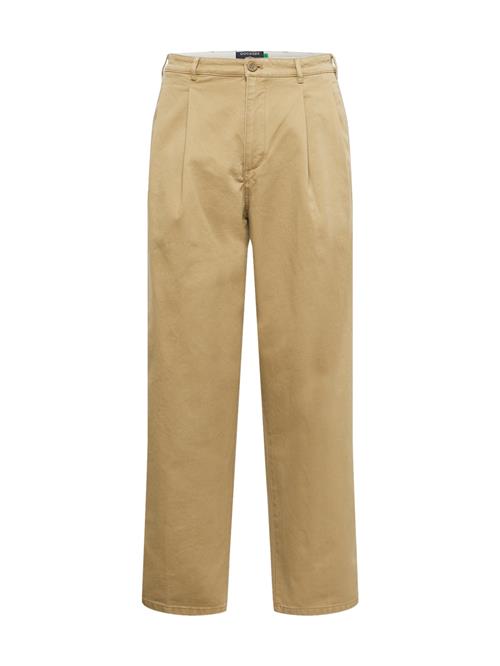 Se Dockers Bukser med lægfolder 'KHAKI'  mørkebeige ved About You