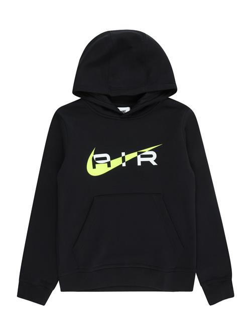 Nike Sportswear Sweatshirt 'Air'  citron / sort / hvid