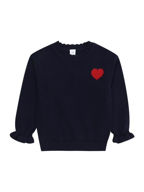 GAP Pullover  mørkeblå / brandrød