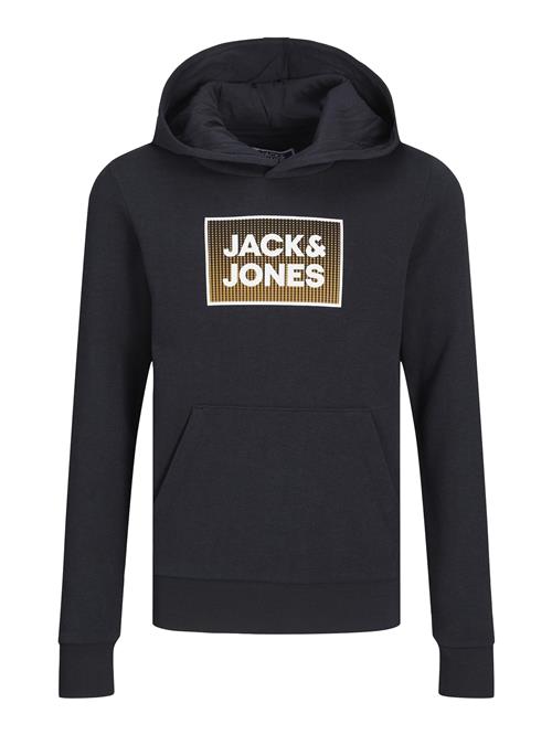 Jack & Jones Junior Sweatshirt 'JJSteel'  marin / orange / hvid